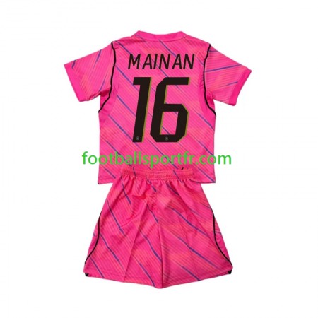 Tenue France Mike Maignan 16 Gardien Enfant Exterieur Coupe du monde 2026 Maillot de Foot